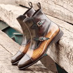 octavian boot patina